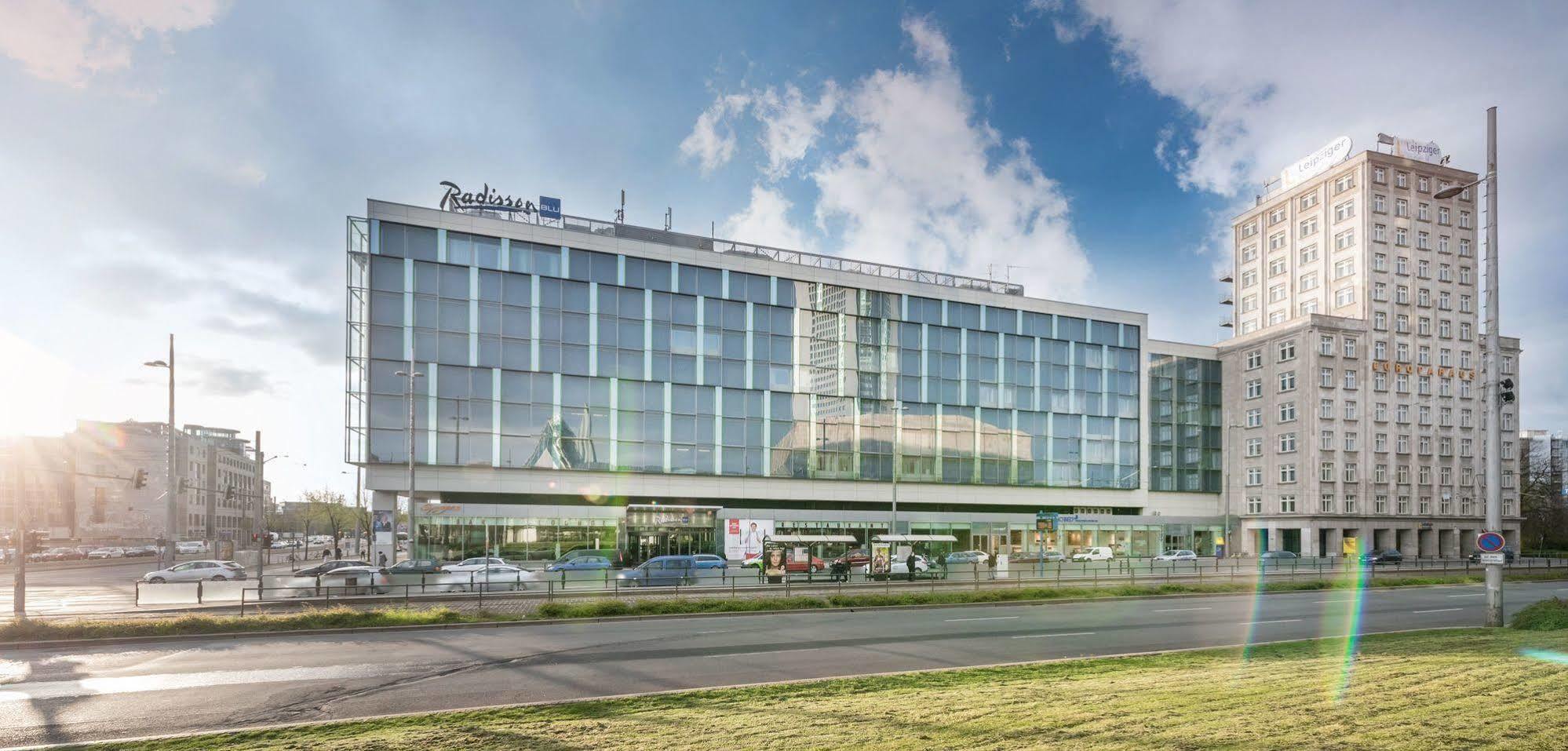 Radisson Blu Hotel Leipzig Exteriör bild